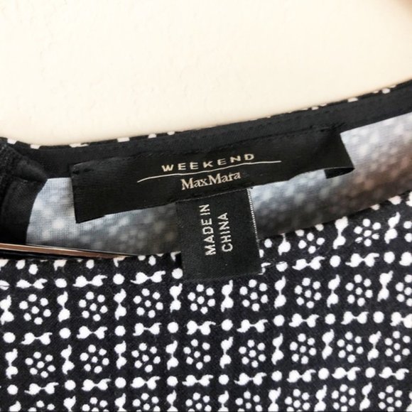 Weekend MaxMara Kriss Printed Midi Bodycon Dress - Picture 8 of 8